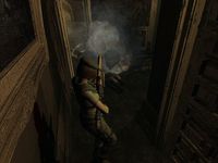 une photo d'Ã©cran de Resident Evil Rebirth sur Nintendo Gamecube